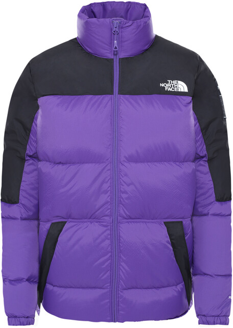 purple north face jacket womens